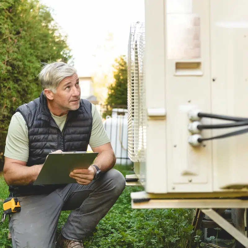 Installation einer Wärmepumpe Installation einer Wärmepumpe